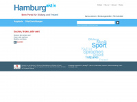 hamburg-aktiv.info Webseite Vorschau