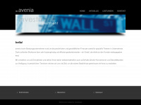 avenia.com Webseite Vorschau