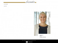 bionda.biz Webseite Vorschau