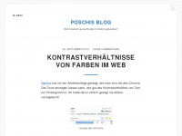 poschi.net Webseite Vorschau