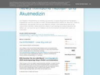 newsakutmedizin.blogspot.com Webseite Vorschau