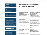 stscherer.wordpress.com Webseite Vorschau
