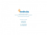 4media.biz Webseite Vorschau