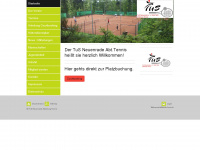 tus-neuenrade-tennis.de Webseite Vorschau