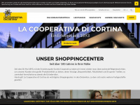 coopcortina.com Webseite Vorschau