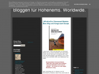 hohenems-bloggt.blogspot.com Webseite Vorschau