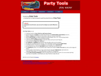party-tools.com Webseite Vorschau
