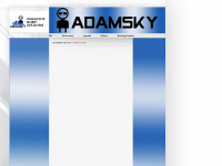 adamsky.net Webseite Vorschau