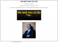the-best-way-of-life.de Webseite Vorschau