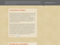 lonely-beach.blogspot.com Webseite Vorschau