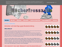 buecherfresszelle.blogspot.com Webseite Vorschau