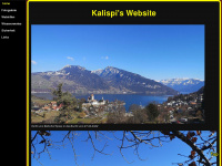 kalispi.net Webseite Vorschau