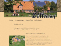 zottelhof.de Webseite Vorschau