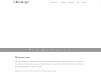 binalogic.com Webseite Vorschau