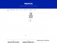 heml.is Webseite Vorschau