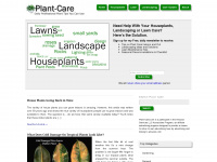 plant-care.com Webseite Vorschau