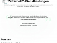 zeitschel.net Webseite Vorschau