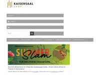 kaisersaal-shop.de Webseite Vorschau