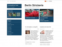 berlinstrickeria.wordpress.com Webseite Vorschau