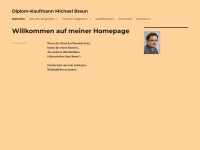 michaelbraun.info Webseite Vorschau