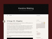 kerstinsweblog.wordpress.com Webseite Vorschau