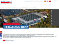 koellmann-gear.com Webseite Vorschau