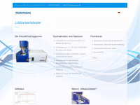 solderabilitytest.com Webseite Vorschau