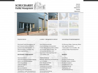 schuchardt-facilitymanagement.com Webseite Vorschau