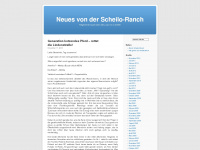 scheiloranch.wordpress.com Webseite Vorschau