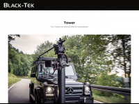 black-tek.com Webseite Vorschau