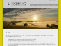 ingenio.ch Webseite Vorschau