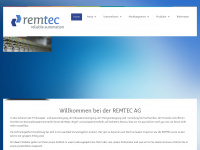remtec.ch Webseite Vorschau