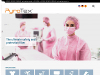 pyro-tex.de Webseite Vorschau
