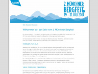 bergfest-muenchen.de Webseite Vorschau