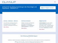 quanup.de Webseite Vorschau