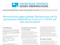 stop-watching-hamburg.de Webseite Vorschau