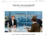 martin-benninghoff.de Webseite Vorschau