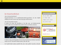 wassertransferdruck-burscheid.de Webseite Vorschau