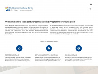 softwareentwicklung-berlin.de Webseite Vorschau