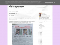 kleinepause.blogspot.com Webseite Vorschau
