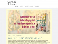 carolin-schairer.com Webseite Vorschau