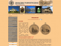 znaczki-turystyczne.pl Webseite Vorschau