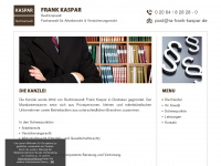 ra-frank-kaspar.de Webseite Vorschau