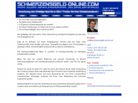schmerzensgeld-online.com Webseite Vorschau