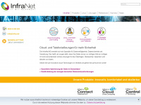 infra.net Webseite Vorschau