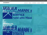 mauermann-rundumshaus.de Webseite Vorschau