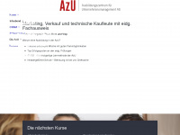 azu-bildung.ch Webseite Vorschau