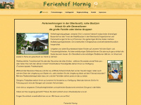 ferienhof-hornig.de Webseite Vorschau