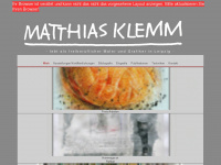 matthias-klemm.com Webseite Vorschau