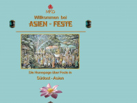 asien-feste.de Webseite Vorschau